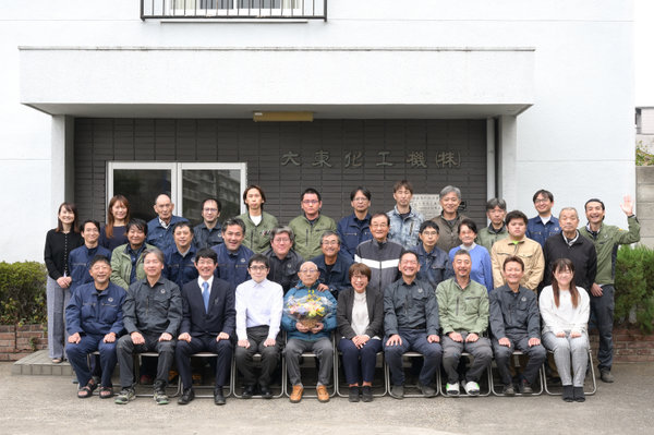 大東化工機株式会社:企業案内用(集合写真)撮影(2025/10/31)の事例写真