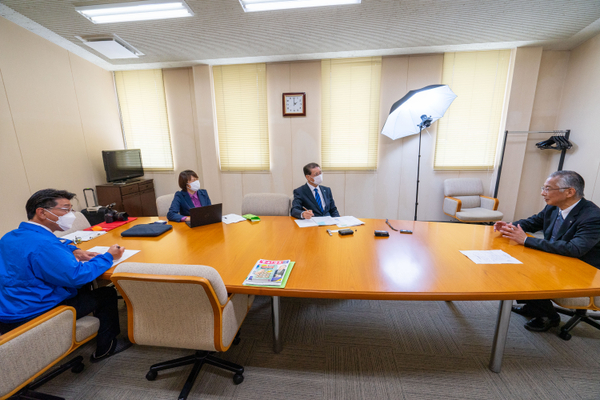 株式会社日本食糧新聞社：インタビュー・対談撮影（2023/04/04）の事例写真