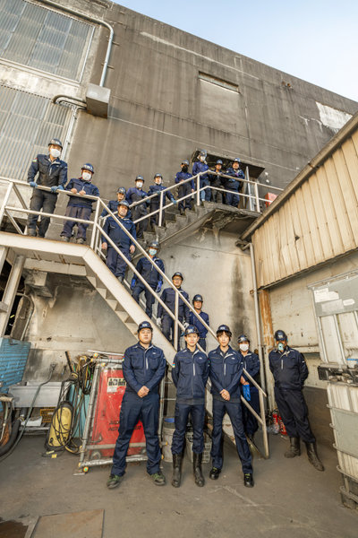 日本ダスト株式会社:企業案内用(仕事風景)撮影(2024/12/06)の事例写真